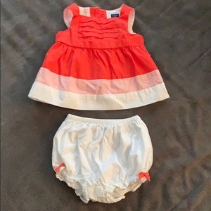 Janie & Jack Dress and Bloomers